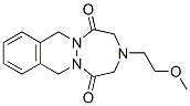 3-(2-methoxy-ethyl)-2,3,4,5,7,12-hexahydro-1H-(1,2,5)triazepino(1,2-b)phthalazin-1,5-dione Structure