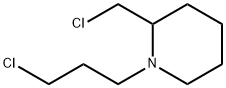 Piperidine, 2-(chloromethyl)-1-(3-chloropropyl)-, hydrobromide 化学構造式