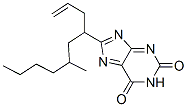 1-Allyl-3-butylbutylxanthine 结构式