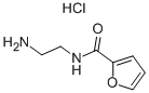 N-(2-氨乙基)-2-呋喃甲酰胺盐酸盐, 81253-55-6, 结构式