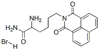 1H-Benz(de)isoquinoline-2(3H)-hexanamide, alpha-amino-1,3-dioxo-, mono hydrobromide|