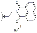 1H-Benz(de)isoquinoline-1,3(2H)-dione, 2-(2-(dimethylamino)ethyl)-, mo nohydrobromide 结构式
