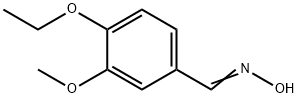 3-メトキシ-4-エトキシベンズアルデヒドオキシム 化学構造式