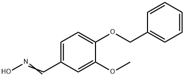 4-(BENZYLOXY)-3-METHOXYBENZALDEHYDE OXIME Structure