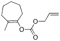 Carbonic acid, 2-methyl-1-cyclohepten-1-yl 2-propenyl ester (9CI) Struktur