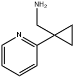(1-(PYRIDIN-2-YL)CYCLOPROPYL)METHANAMINE Structure
