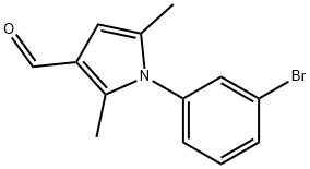 1-(3-BROMOPHENYL)-2,5-DIMETHYL-1H-PYRROLE-3-CARBALDEHYDE|1-(3-溴苯基)-2,5-二甲基-1H-吡咯-3-甲醛
