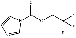 N-(2,2,2-trifluoroethoxycarbonyl)imidazole Structure