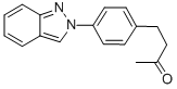 2-Butanone, 4-(4-(2H-indazol-2-yl)phenyl)-|