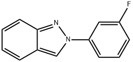 2-(3-Fluorophenyl)-2H-indazole Structure