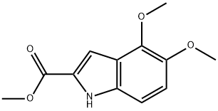 4,5-二甲氧基-1H-吲哚-2-羧酸甲酯,812652-84-9,结构式