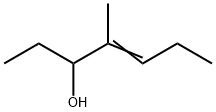 4-甲基-4-庚烯-3-醇, 81280-12-8, 结构式
