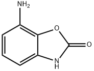 7-アミノ-2-ベンゾオキサゾリノン 化学構造式
