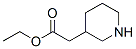 2-(PIPERIDIN-3-YL)-ACETIC ACID ETHYL ESTER Structure