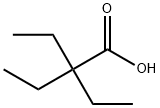 三乙基乙酸,813-58-1,结构式