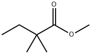 2,2-Dimethylbutanoic acid methyl ester Struktur