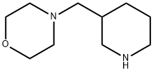 4-(3-ピペリジニルメチル)モルホリン DIHYDROCHLORIDE 化学構造式