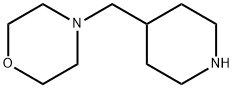 4-(PIPERIDIN-4-YLMETHYL)MORPHOLINE Struktur