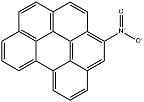 5-NITROBENZO(GHI)PERYLENE Struktur