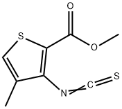 METHYL 3-ISOTHIOCYANATO-4-METHYLTHIOPHENE-2-CARBOXYLATE price.