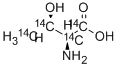 L-THREONINE, [U-14C] Structure