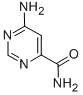 4-Pyrimidinecarboxamide,6-amino- Structure