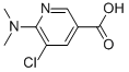 5-chloro-6-(dimethylamino)pyridine-3-carboxylic acid Structure