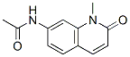 Acetamide, N-(1,2-dihydro-1-methyl-2-oxo-7-quinolinyl)- (9CI) Struktur