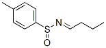 Benzenesulfinamide, N-butylidene-4-methyl-, [N(E)]- (9CI) Struktur
