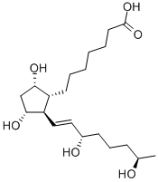 19(R)-HYDROXY PROSTAGLANDIN F1ALPHA, 81371-59-7, 结构式