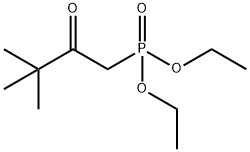 diethyl (3,3-dimethyl-2-oxobutyl)phosphonate Structure