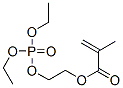 2-[(diethoxyphosphinyl)oxy]ethyl methacrylate  Structure
