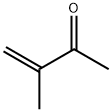 3-甲基-3-丁烯-2-酮,814-78-8,结构式