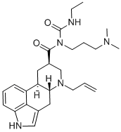 卡麦角林 结构式