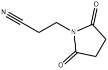 SUCCINIMIDOPROPIONITRILE Structure