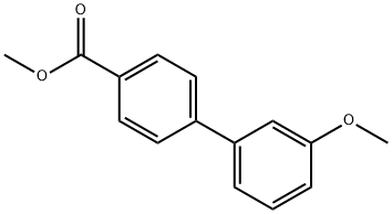 [1,1-BIPHENYL]-4-CARBOXYLIC ACID, 3-METHOXY-, METHYL ESTER, 81443-43-8, 结构式