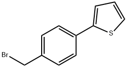 2-[4-溴甲基苯基]噻吩,81443-46-1,结构式