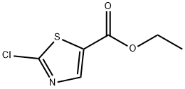 2-クロロチアゾール-5-カルボン酸エチル 化学構造式