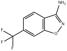 6-TrifluoroMethyl-benzo[d]isoxazol-3-ylaMine Structure
