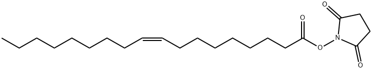 OLEIC ACID N-HYDROXYSUCCINIMIDE ESTER, 81480-40-2, 结构式