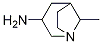 exo-8-Methyl-3-aMino-azabicyclo[3.2.1]octane Structure