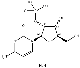 2'-Cytidylic acid, disodium salt Struktur