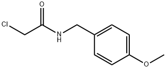 2-氯-N-4-甲氧基苄基乙酰胺盐酸盐, 81494-05-5, 结构式