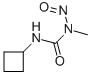 1-シクロブチル-3-メチル-3-ニトロソ尿素 化学構造式