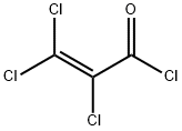 2,3,3-トリクロロアクリロイルクロリド 化学構造式