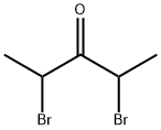 2,4-DIBROMO-3-PENTANONE Structure