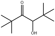tert-ブチル(1-ヒドロキシ-2,2-ジメチルプロピル)ケトン 化学構造式