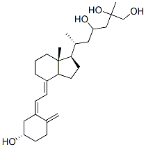23,25,26-trihydroxyvitamin D3 Structure