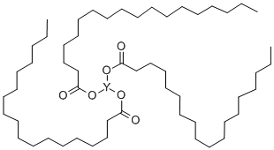 ステアリン酸イットリウム 化学構造式