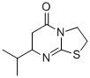 5H-Thiazolo(3,2-a)pyrimidin-5-one, 2,3,6,7-tetrahydro-7-(1-methylethyl )- Structure